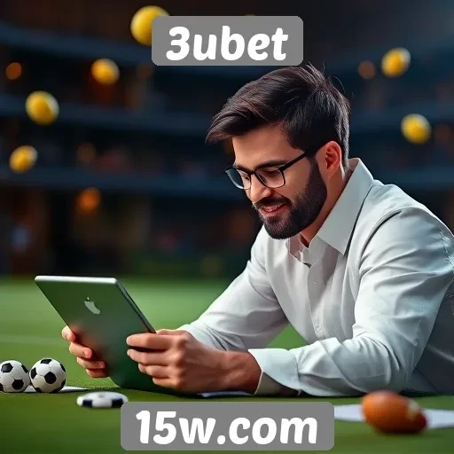 Experiência do usuário no site 3ubet